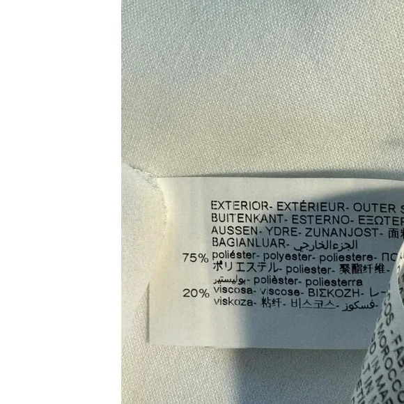 NEW ZARA Women’s Medium White A-Line‎ Silhouette Mini Dress NWT - Picture 9 of 10